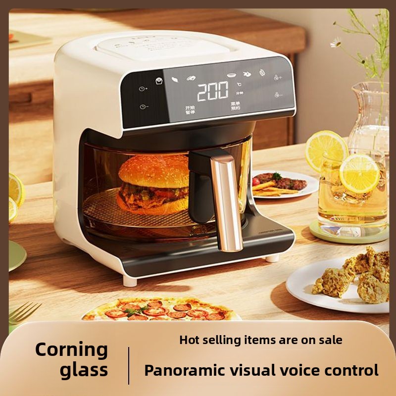 Smart Home Oven - Freidora de aire Visual, temporizador inteligente