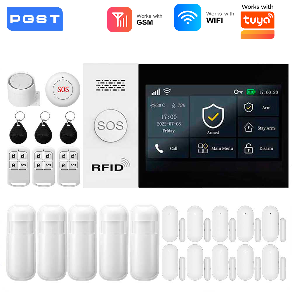 Smart Home Automation System - Sistema de alarma GSM inteligente con