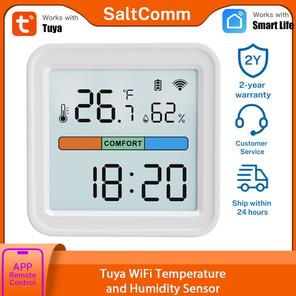 Smart Home Tuya - Nuevo Sensor de Temperatura y Humedad