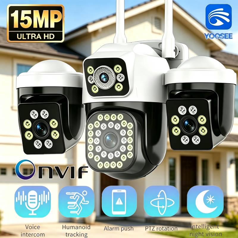 Smart Home Kamera - Cámara IP YOOSEE Home de 15MP