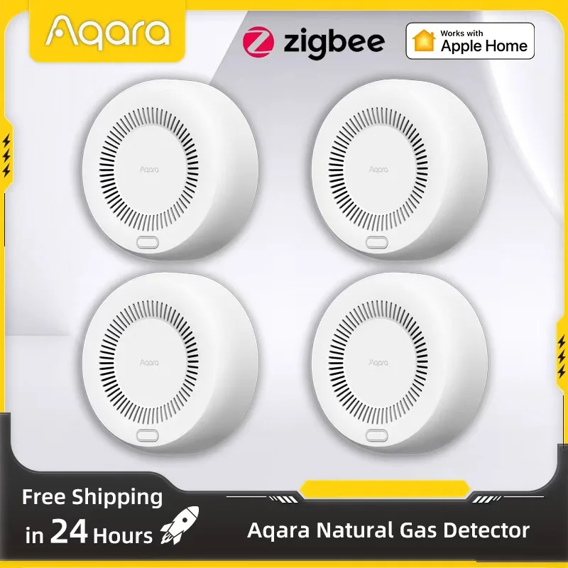 Smart Home Xiaomi - Aqara-Detector de Gas Natural, alarma inteligente