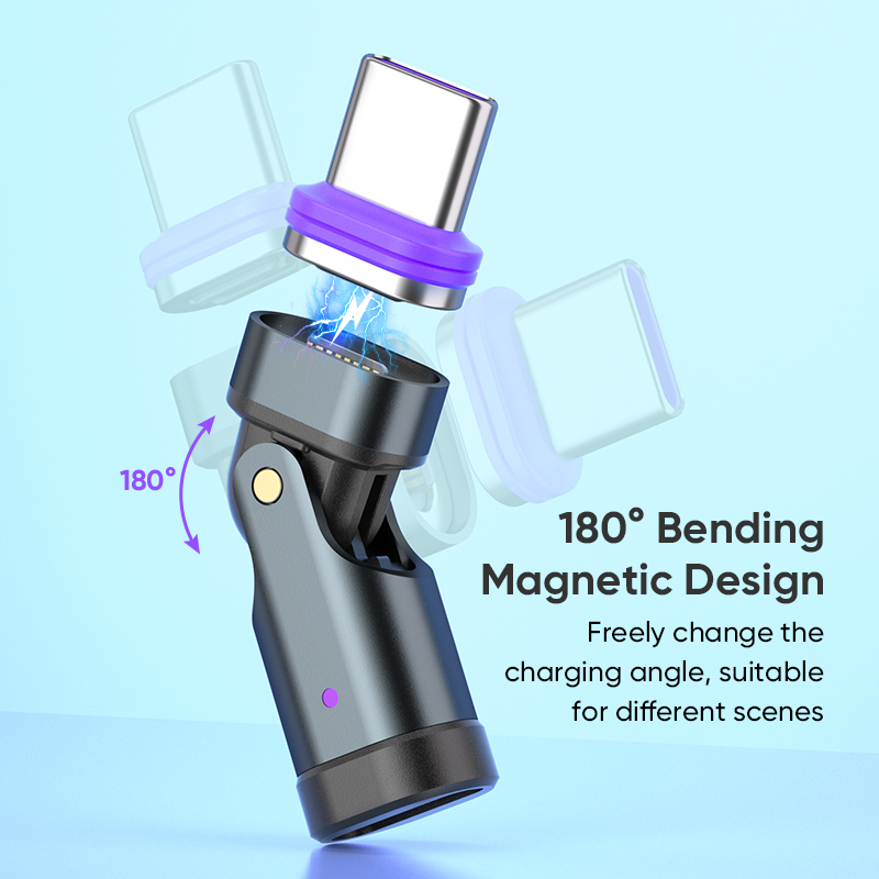 Smart Home Xiaomi - Adaptador de carga rápida magnético USB-C