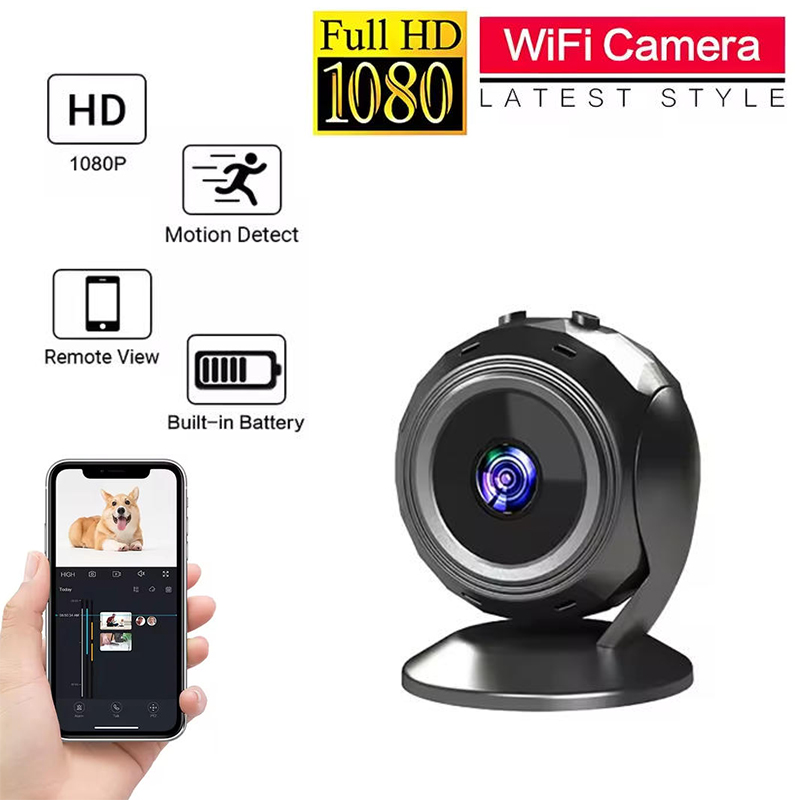Smart Home Kamera - Mini cámara Wifi 360 ° Cámara