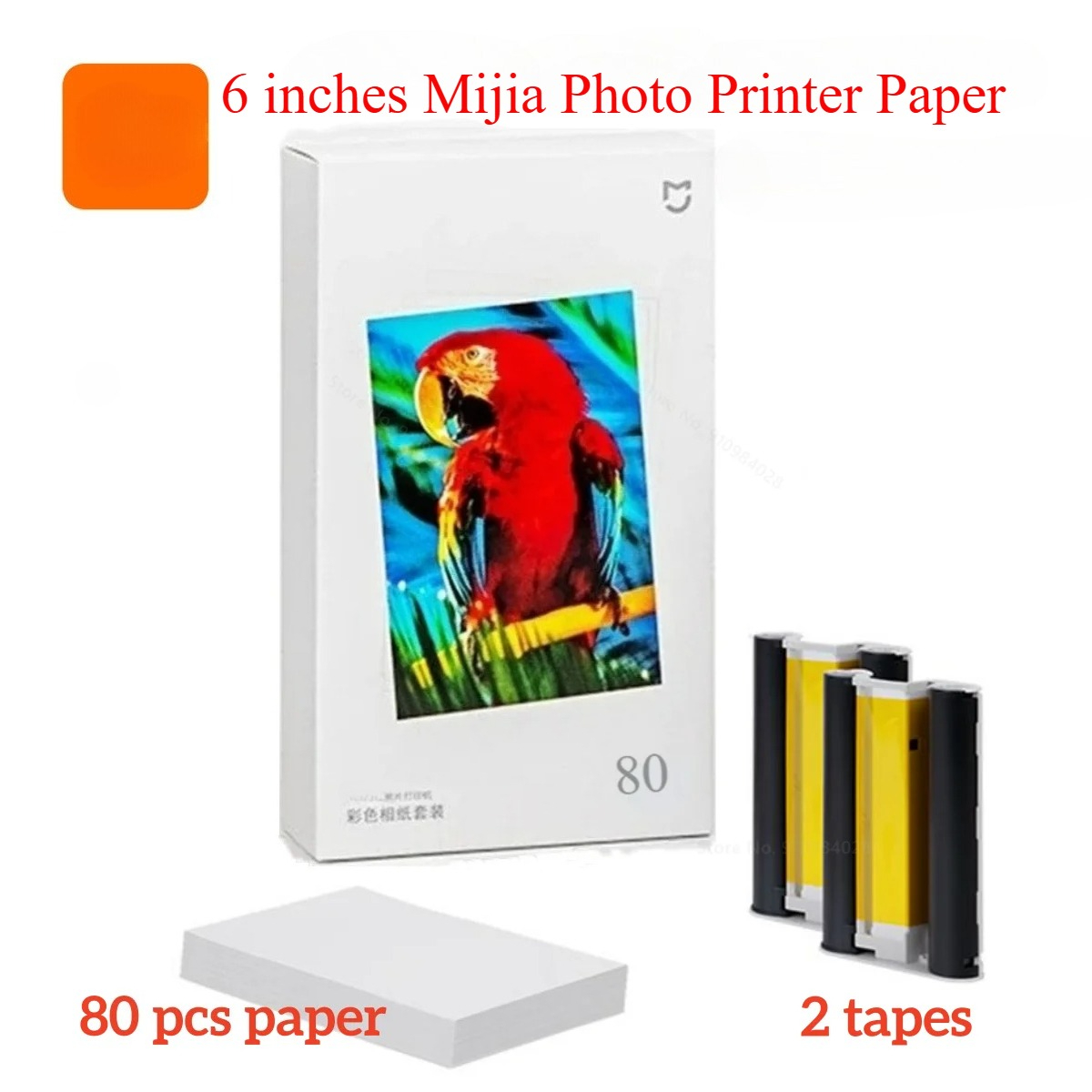 Smart Home Xiaomi - Impresora fotográfica MIjia, juego de 80