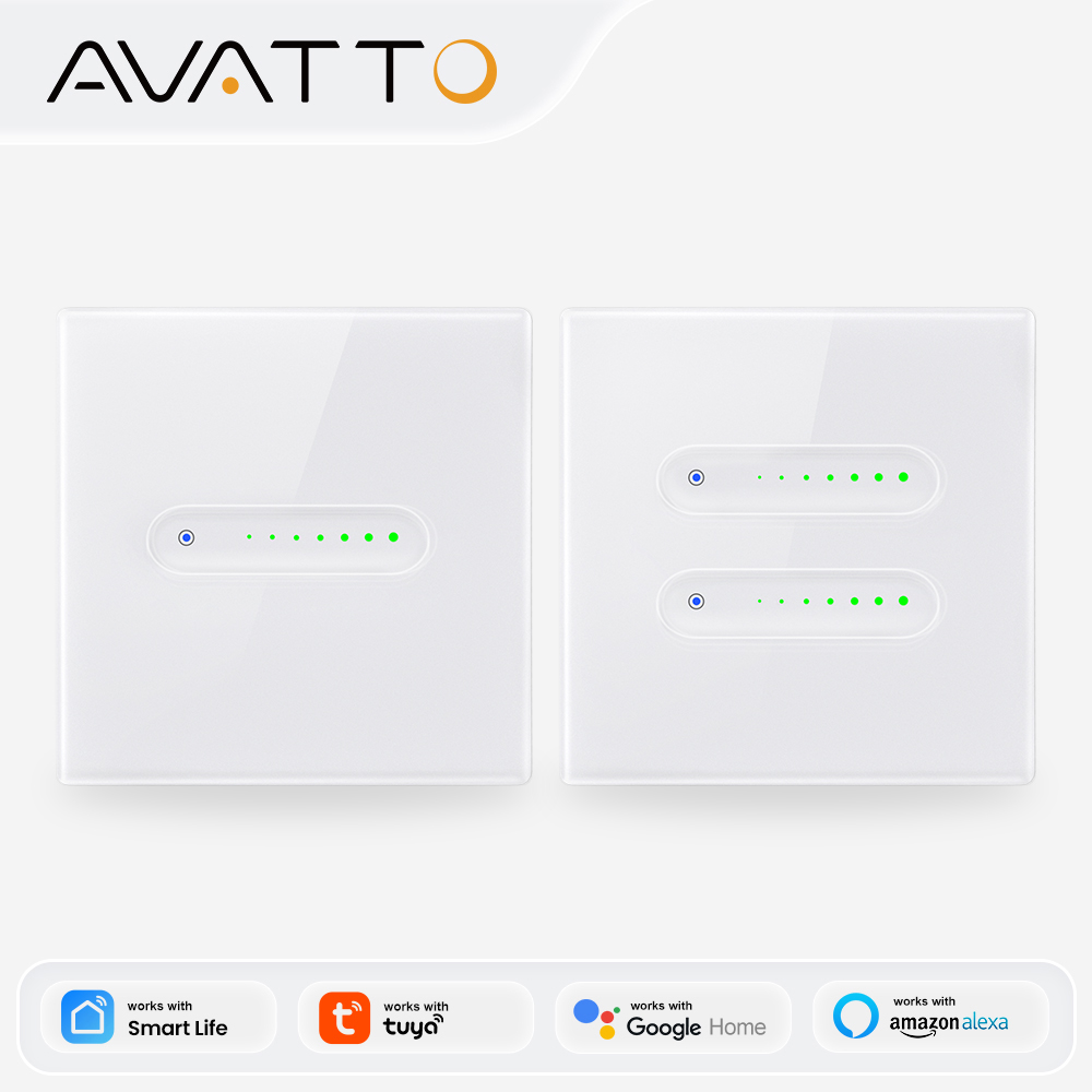 Smart Home Tuya - AVATTO Interruptor inteligente WiFi de 1/2