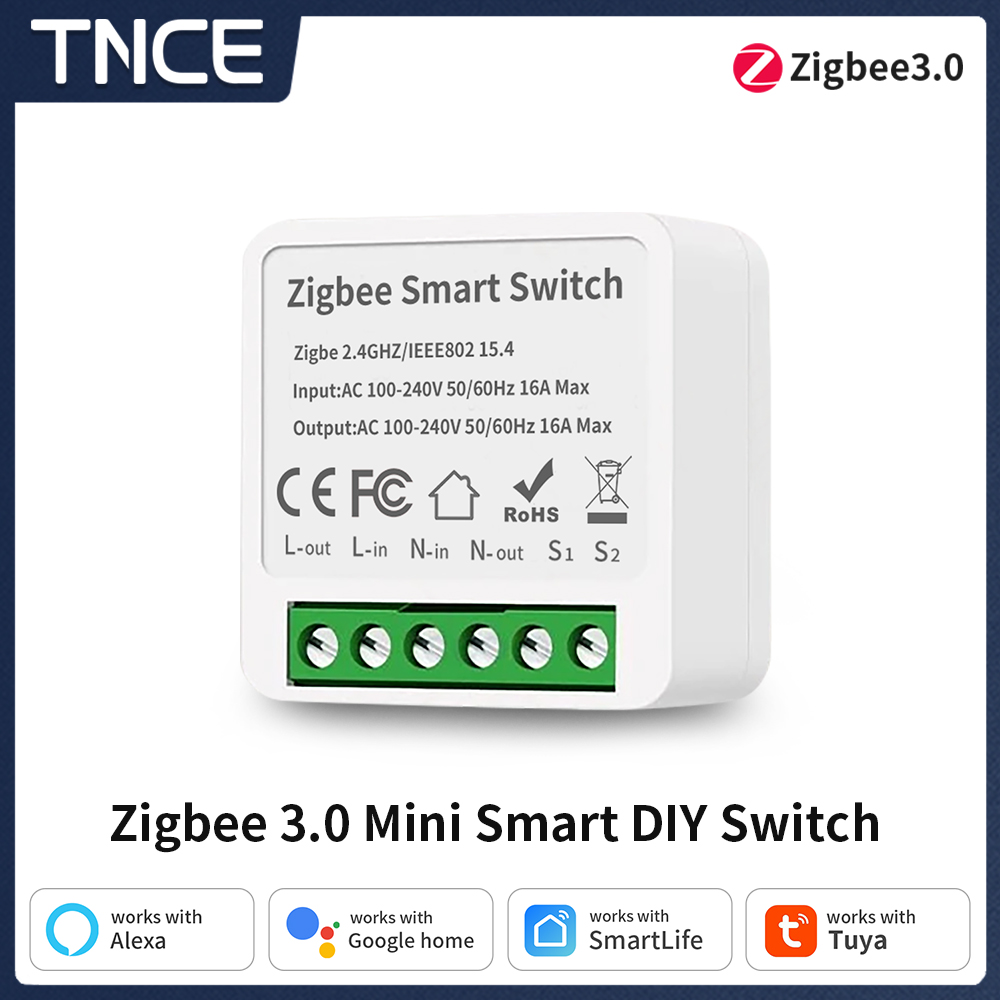 Smart Home Tuya - Módulo de Interruptor Inteligente TNCE Tuya