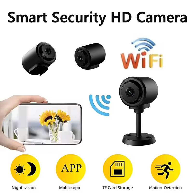 Smart Home Kamera - Mini cámara Wifi IP para exteriores,
