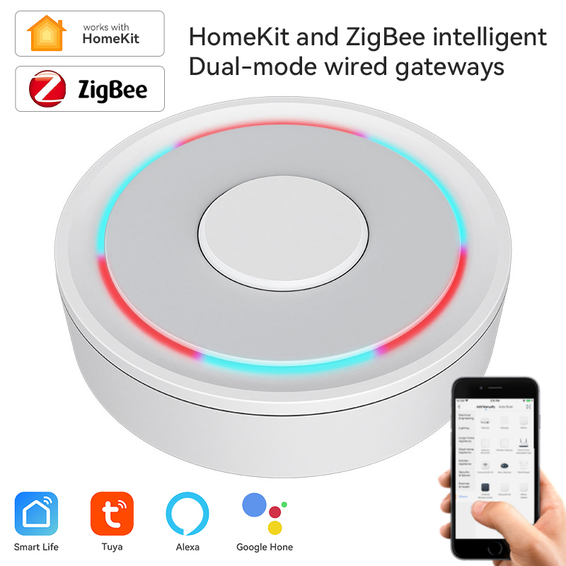 Smart Home Automation System - Tuya ZigBee Smart Gateway Homekit-hub inalámbrico