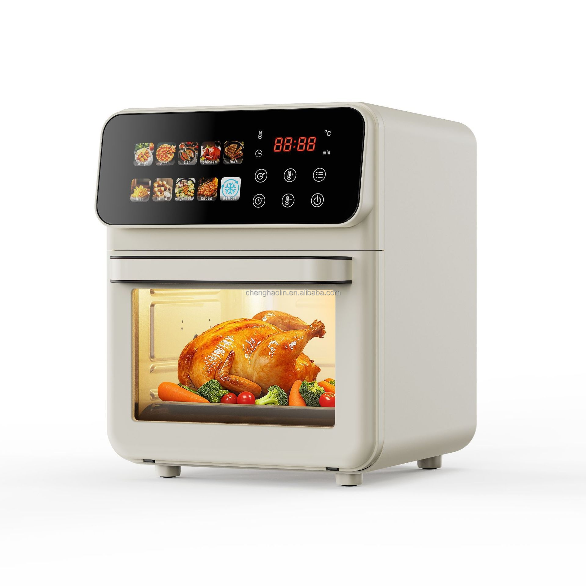 Smart Home Oven - Horno Freidora de Aire Eléctrico Digital