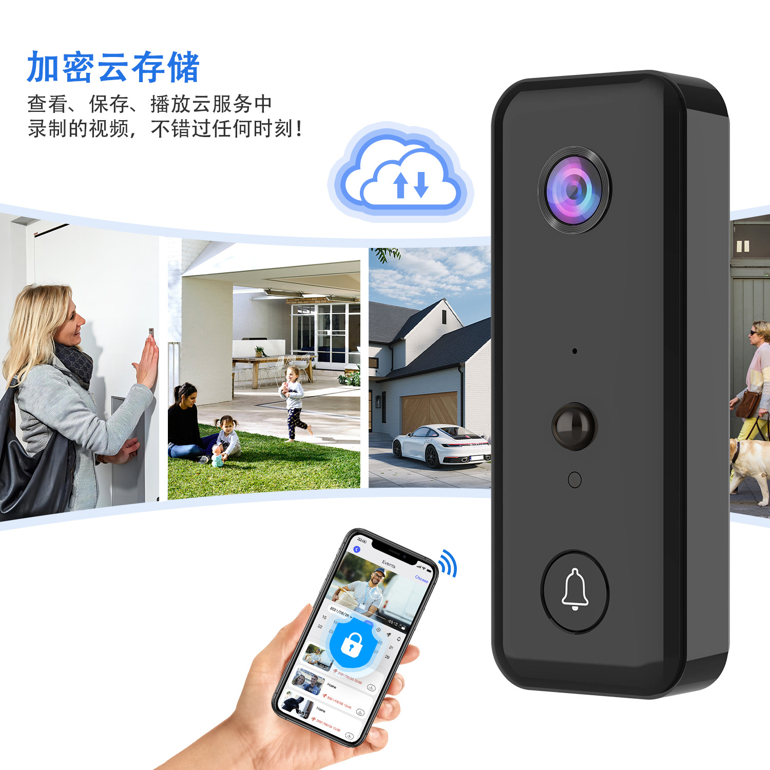 Videoportero IP WIFI 720P con  - Wifi Doorbell Camera reseña y precio
