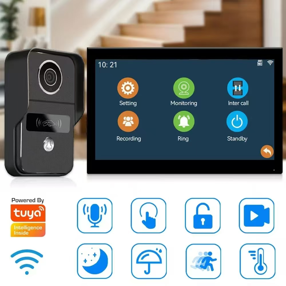 Pantalla IPS de 7 pulgadas, 2M - Wifi Doorbell Camera reseña y precio