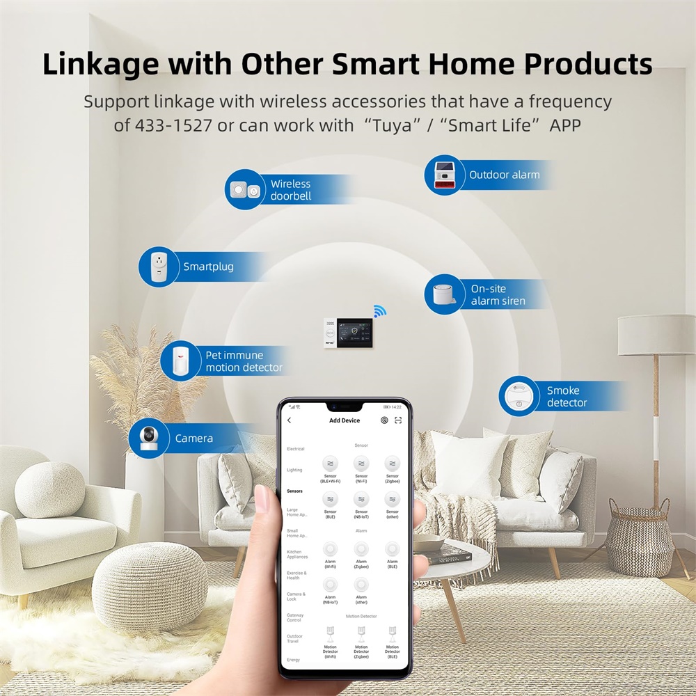 Sistema de alarma GSM intelige - Smart Home Automation System reseña y precio