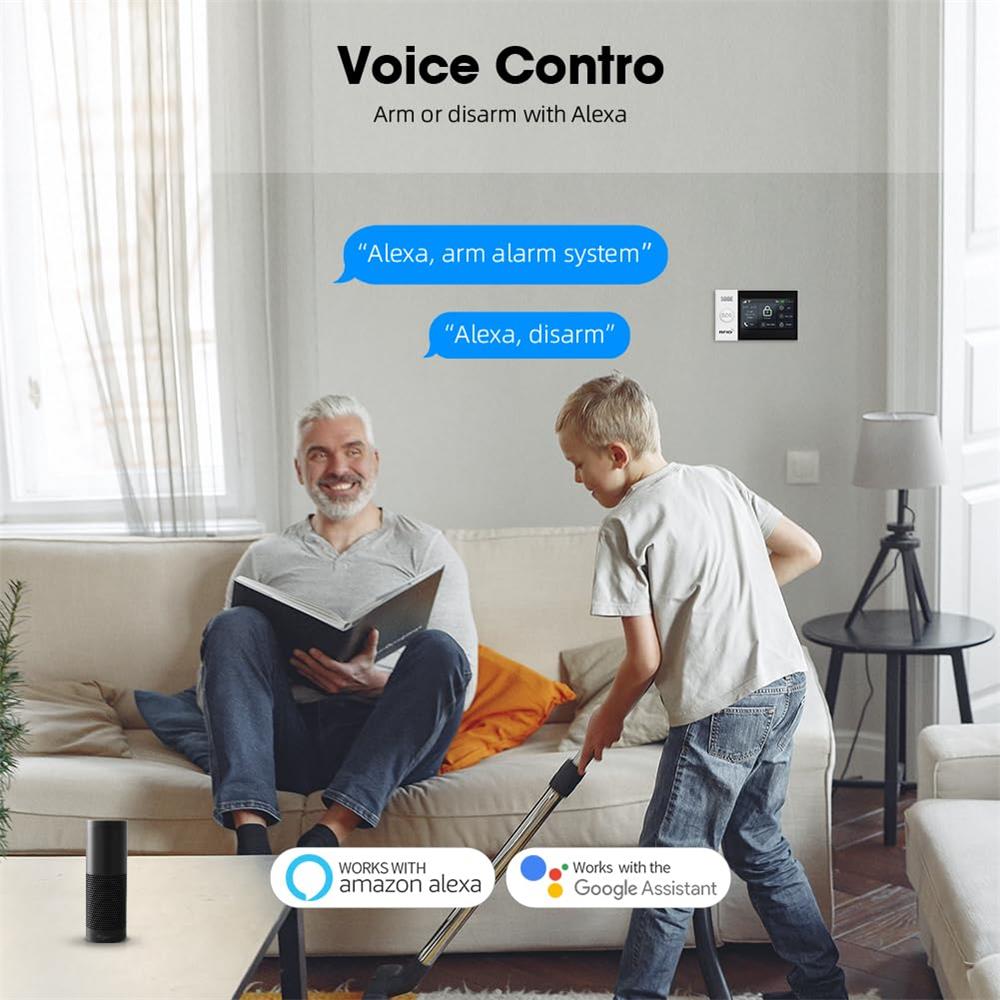 Sistema de alarma GSM intelige - Smart Home Automation System reseña y precio