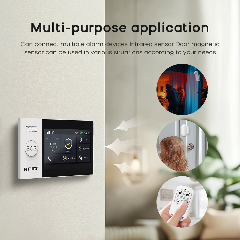 PG-107 Tuya inalámbrico WIFI e - Smart Home Automation System reseña y precio