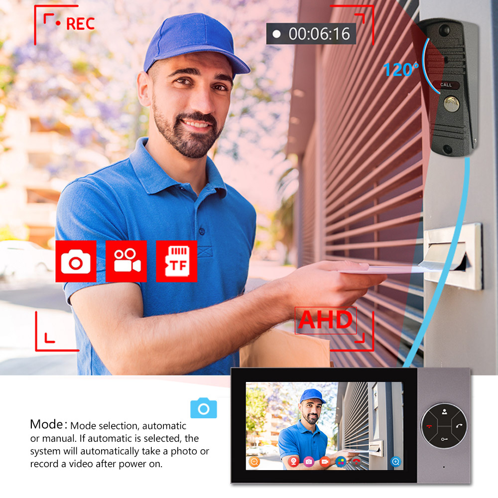 Videoportero IP con Pantalla I - Wifi Doorbell Camera reseña y precio
