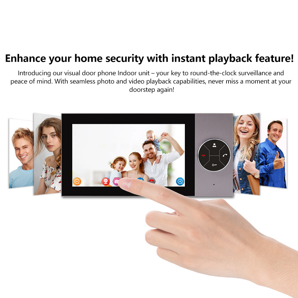 Videoportero IP con Pantalla I - Wifi Doorbell Camera reseña y precio