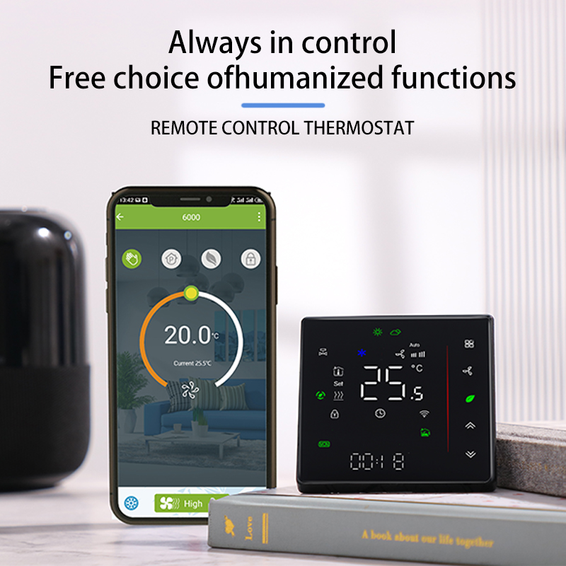 Termostato de aire acondiciona - Smart Home Tuya reseña y precio