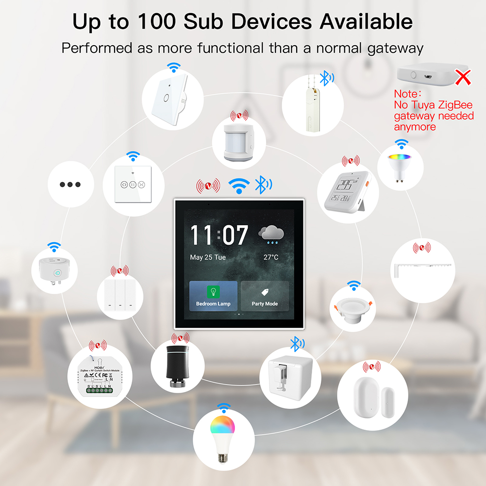 Panel de Control Inteligente p - Smart Home Tuya reseña y precio