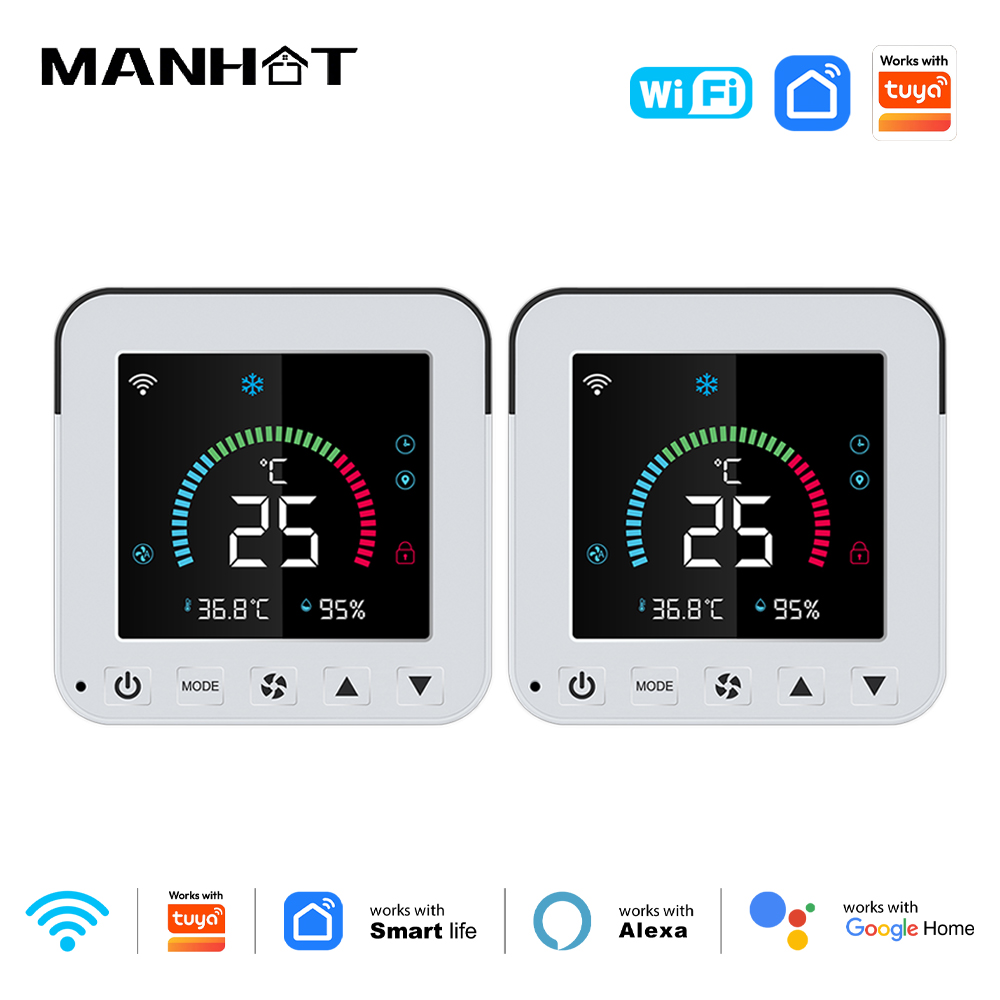 MANHOT Termostato Inteligente  - Smart Home Dashboard reseña y precio