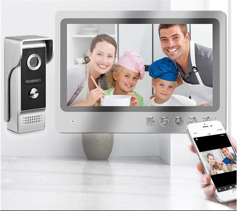 Videoportero con Pantalla HD d - Wifi Doorbell Camera reseña y precio