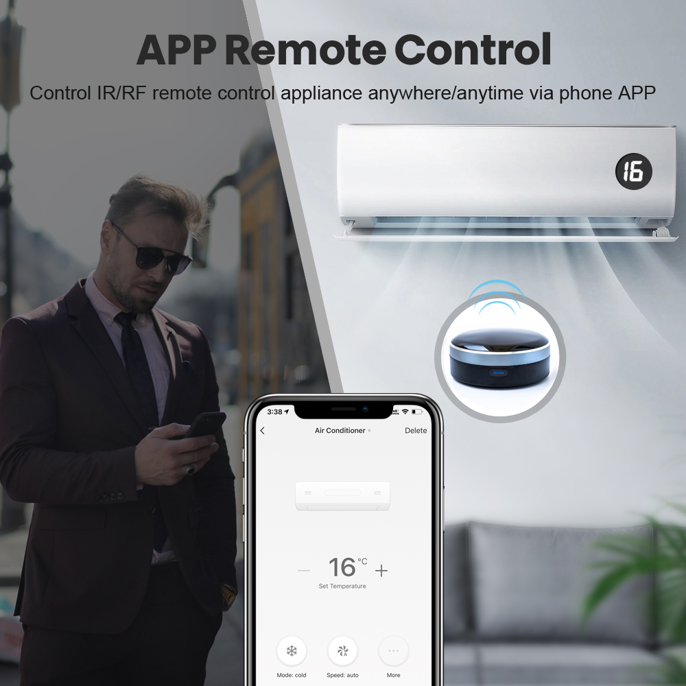 Tuya IR RF 433/315 Universal W - Smart Home Dashboard reseña y precio
