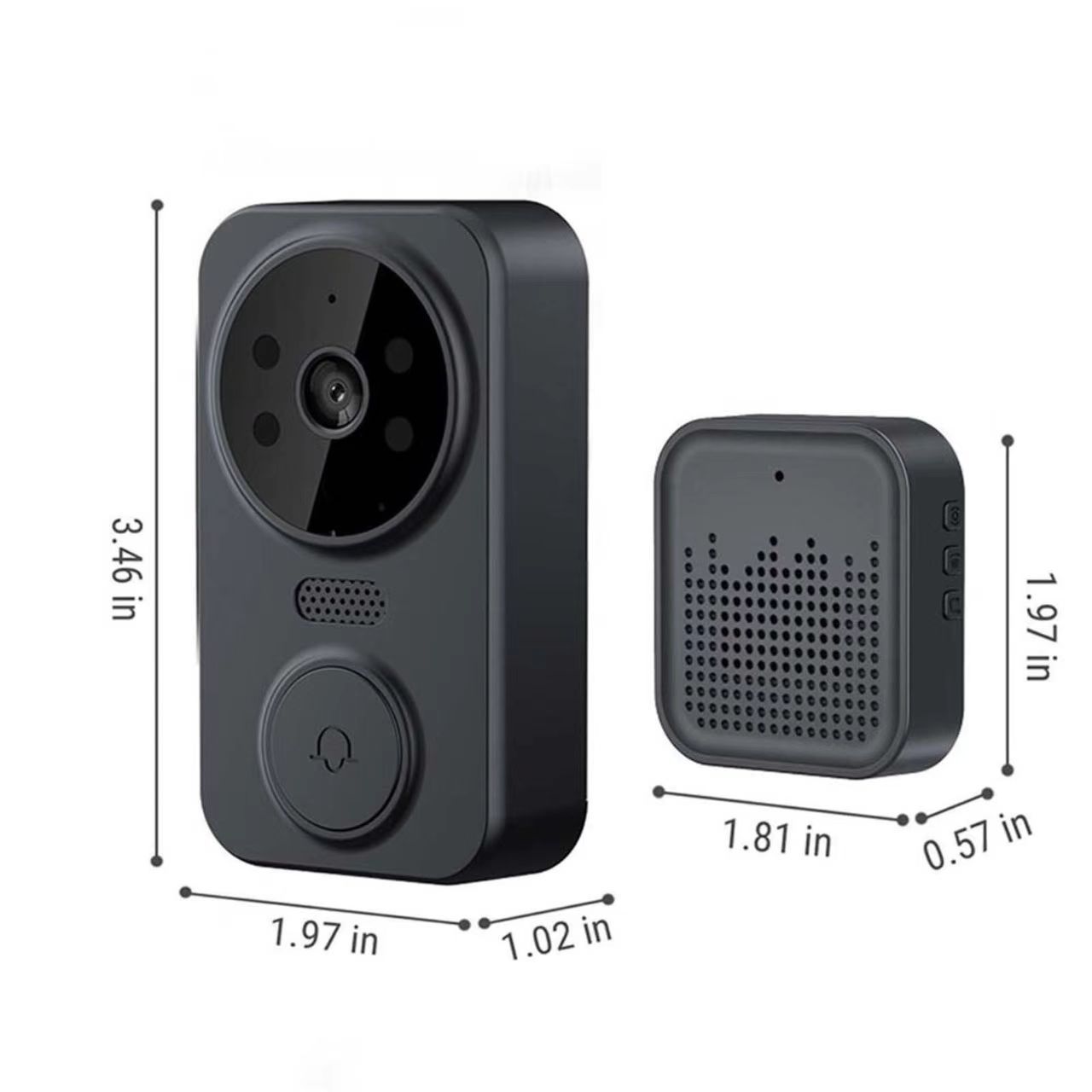 Timbre Inteligente WiFi Tuya p - Wifi Doorbell Camera reseña y precio