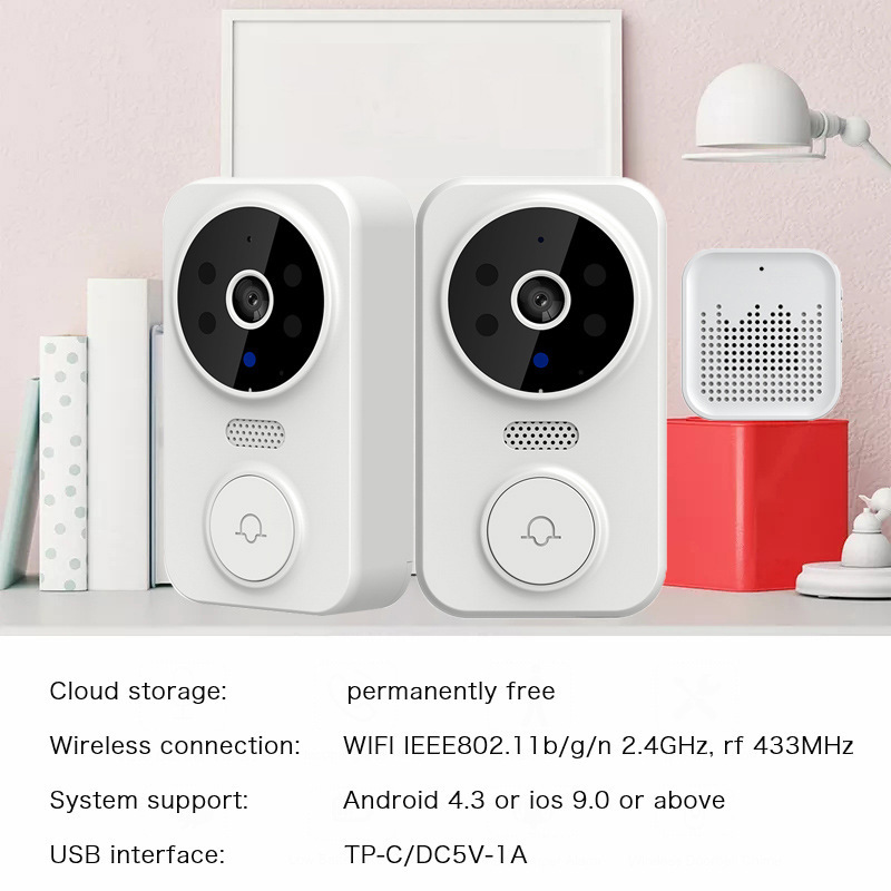 Timbre Inteligente WiFi Tuya p - Wifi Doorbell Camera reseña y precio