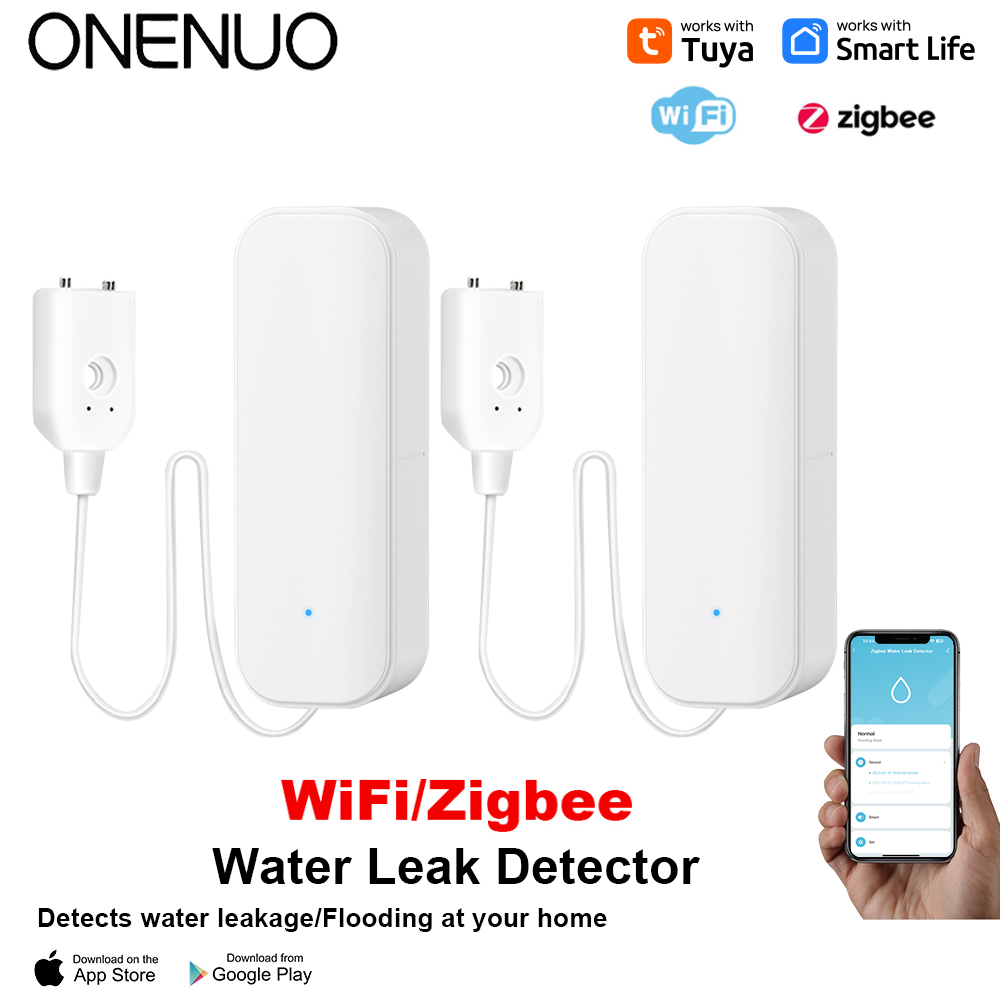 Sensor de agua WiFi/Zigbee, al - Smart Home Automation System reseña y precio