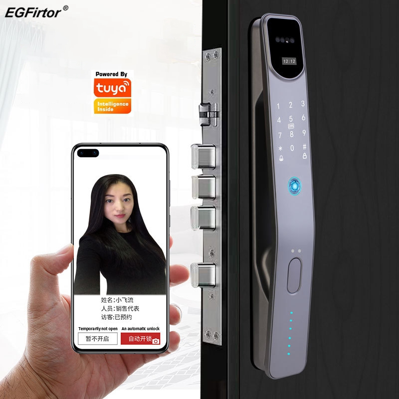 Tuya-cerradura electrónica int - Wifi Doorbell Camera reseña y precio