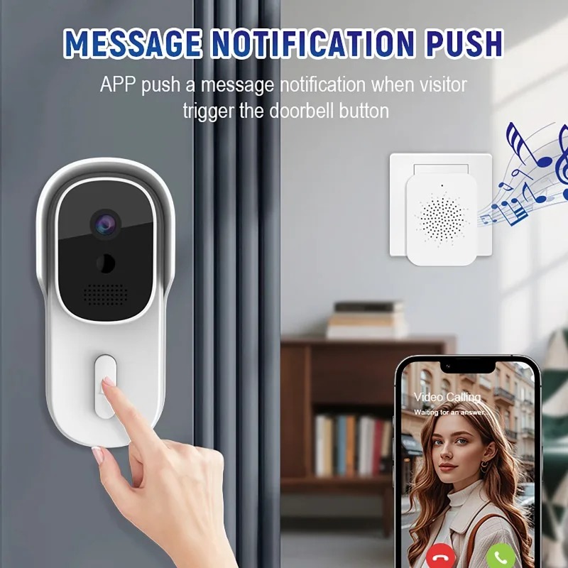 Videoportero con Audio WiFi y  - Wifi Doorbell Camera reseña y precio