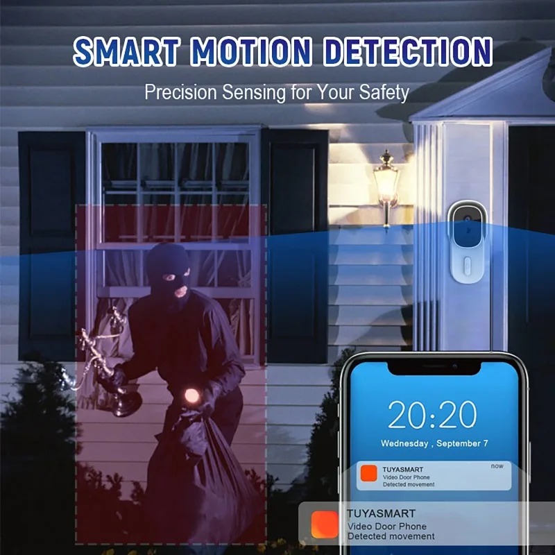 Videoportero con Audio WiFi y  - Wifi Doorbell Camera reseña y precio