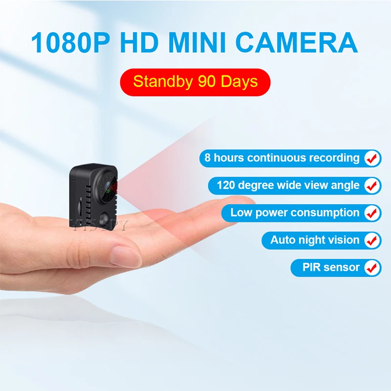 Mini cámara HD, grabadora de v - Smart Home Kamera reseña y precio