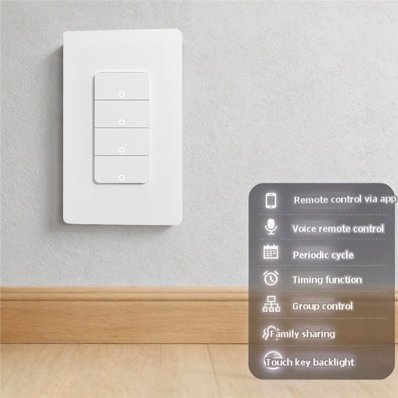 Interruptor inteligente A25F-W - Smart Home Tuya reseña y precio