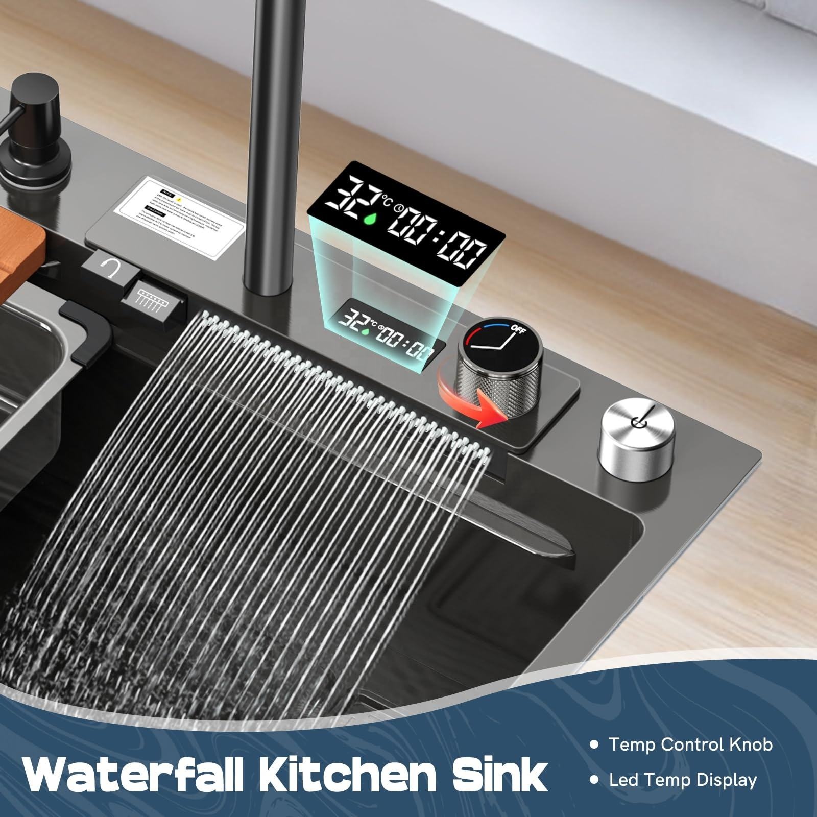 Grifo de Cocina Moderno e Inte - Smart Home Display reseña y precio
