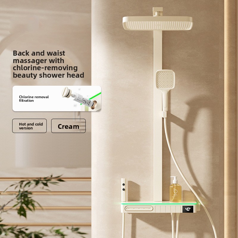 Juego de Ducha de Cobre Inteli - Smart Home Display reseña y precio