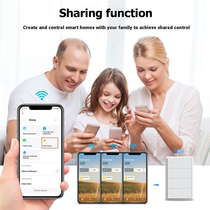 Interruptor de luz inteligente - Smart Home Tuya reseña y precio