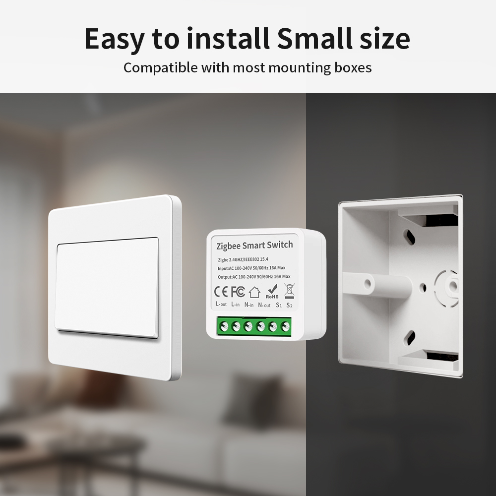 Módulo de Interruptor Intelige - Smart Home Tuya reseña y precio