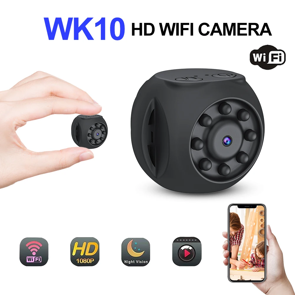 Mini cámara Wifi WK10 cámaras  - Smart Home Kamera reseña y precio