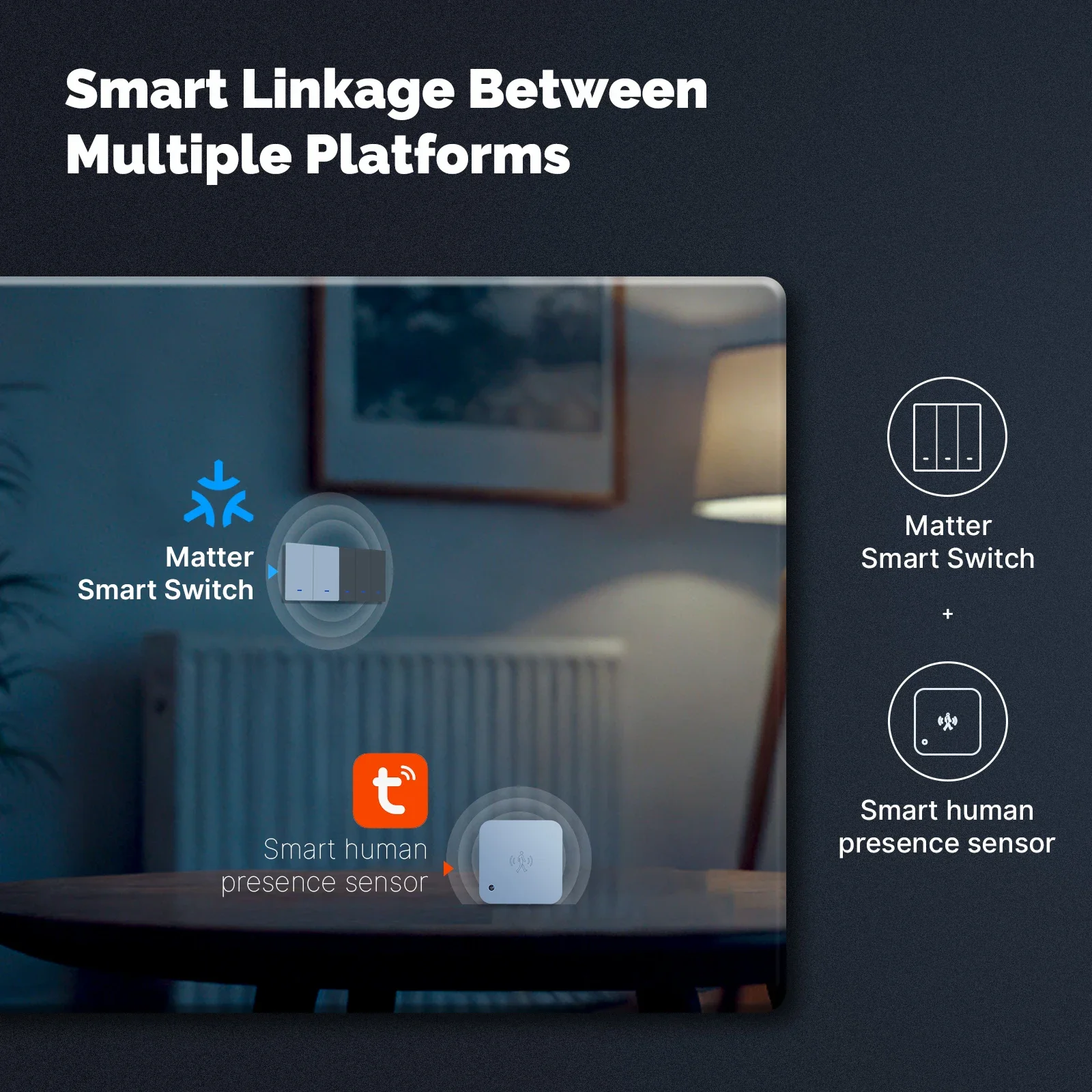 MOES Matter Tuya WiFi interrup - Smart Home Dashboard reseña y precio