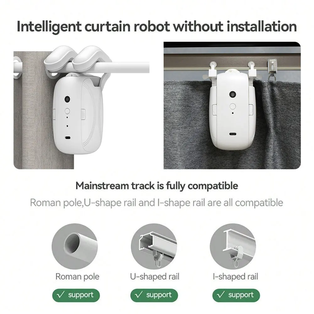 Abrecortinas Inteligente para  - Curtain Motor reseña y precio