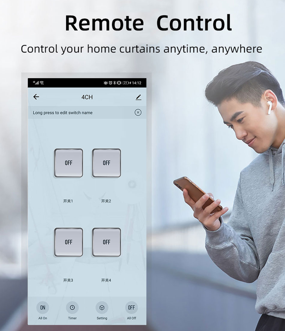 Módulo de Relé Zigbee Tuya de  - Smart Home Tuya reseña y precio