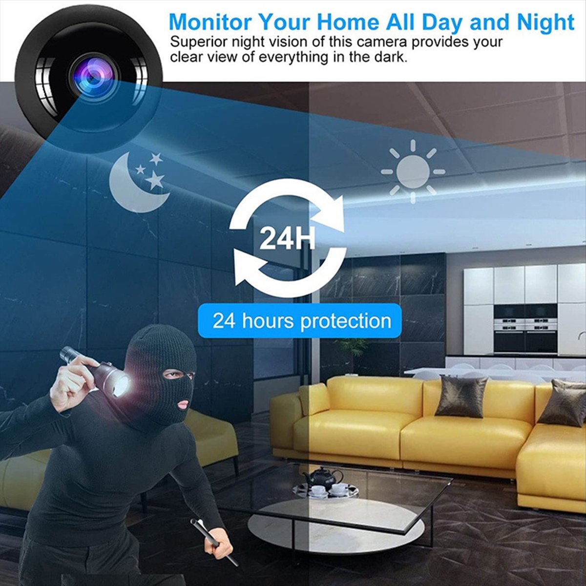 Estable-ojo de pez HD visión n - Smart Home Kamera reseña y precio