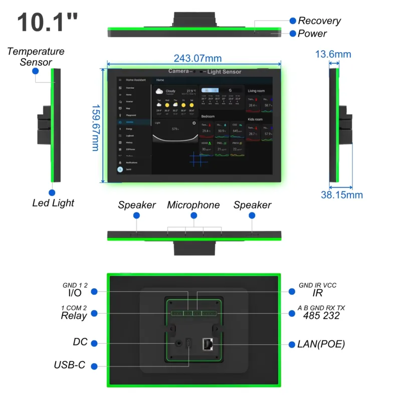 Panel Inteligente para el Hoga - Smart Home Display reseña y precio