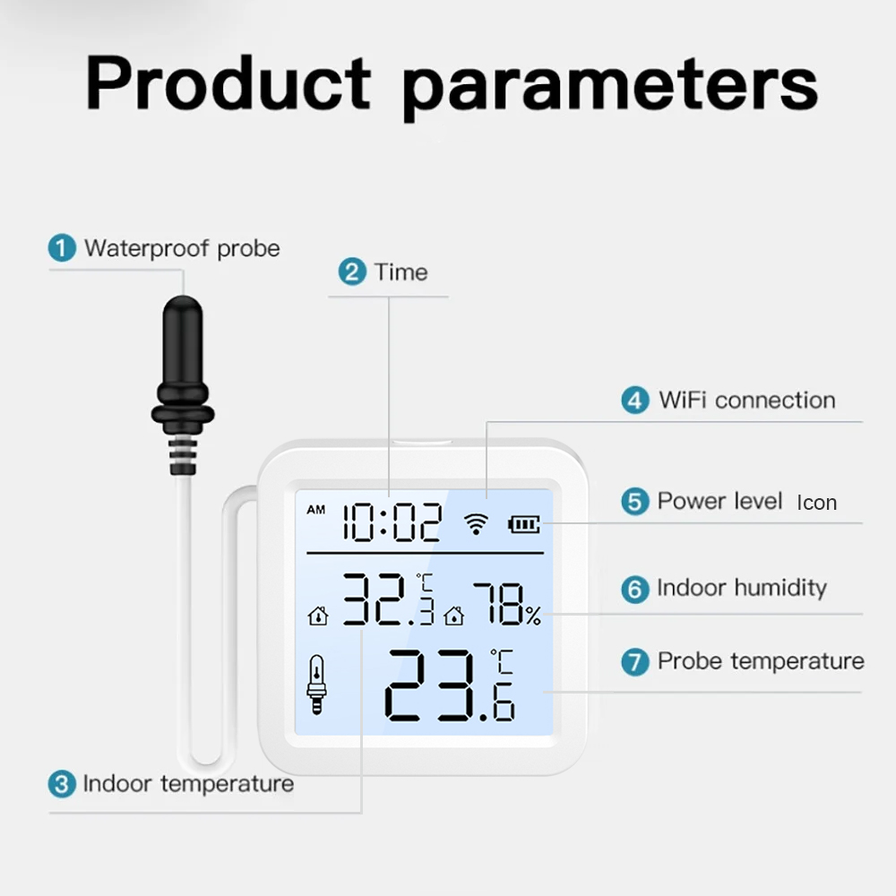 Sensor de Humedad y Temperatur - Smart Home Tuya reseña y precio