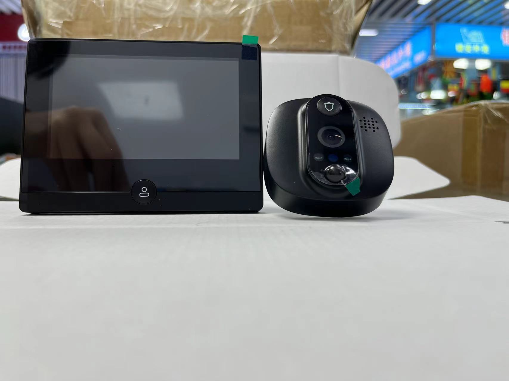 Pantalla IPS de 4,3 pulgadas,  - Wifi Doorbell Camera reseña y precio