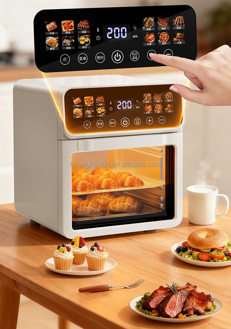 Horno Freidora de Aire Eléctri - Smart Home Oven reseña y precio